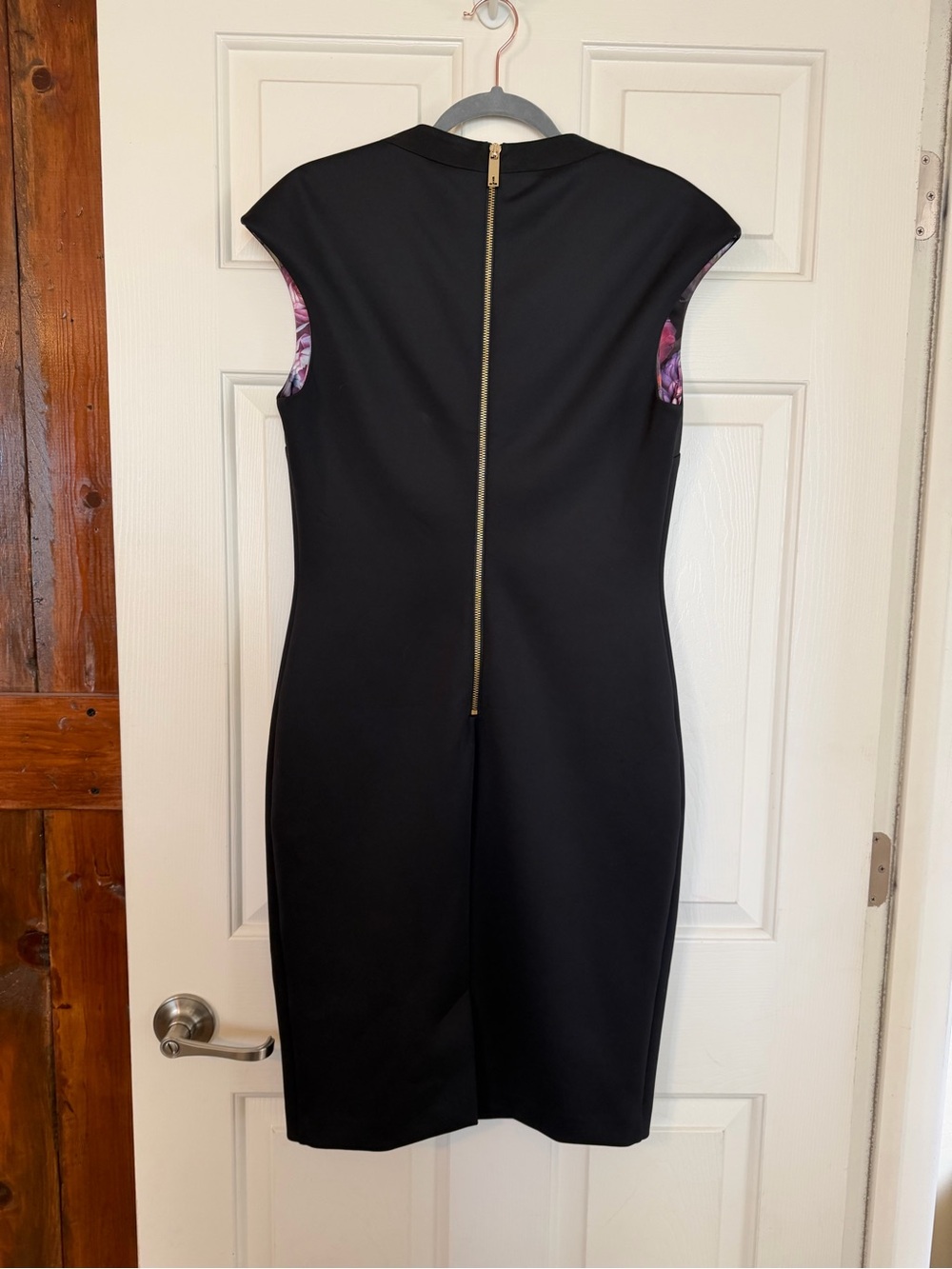 NWT Ted Baker Black Suit Dress - size 4 - Picture 2 of 4